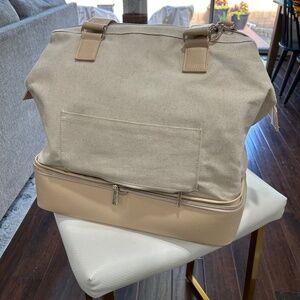 BEIS Mini Weekender - Beige